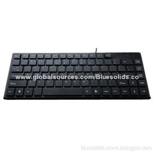 OEM Mini Wired Chocolate Keyboard for iPad /Laptop /PC, Can be Customized